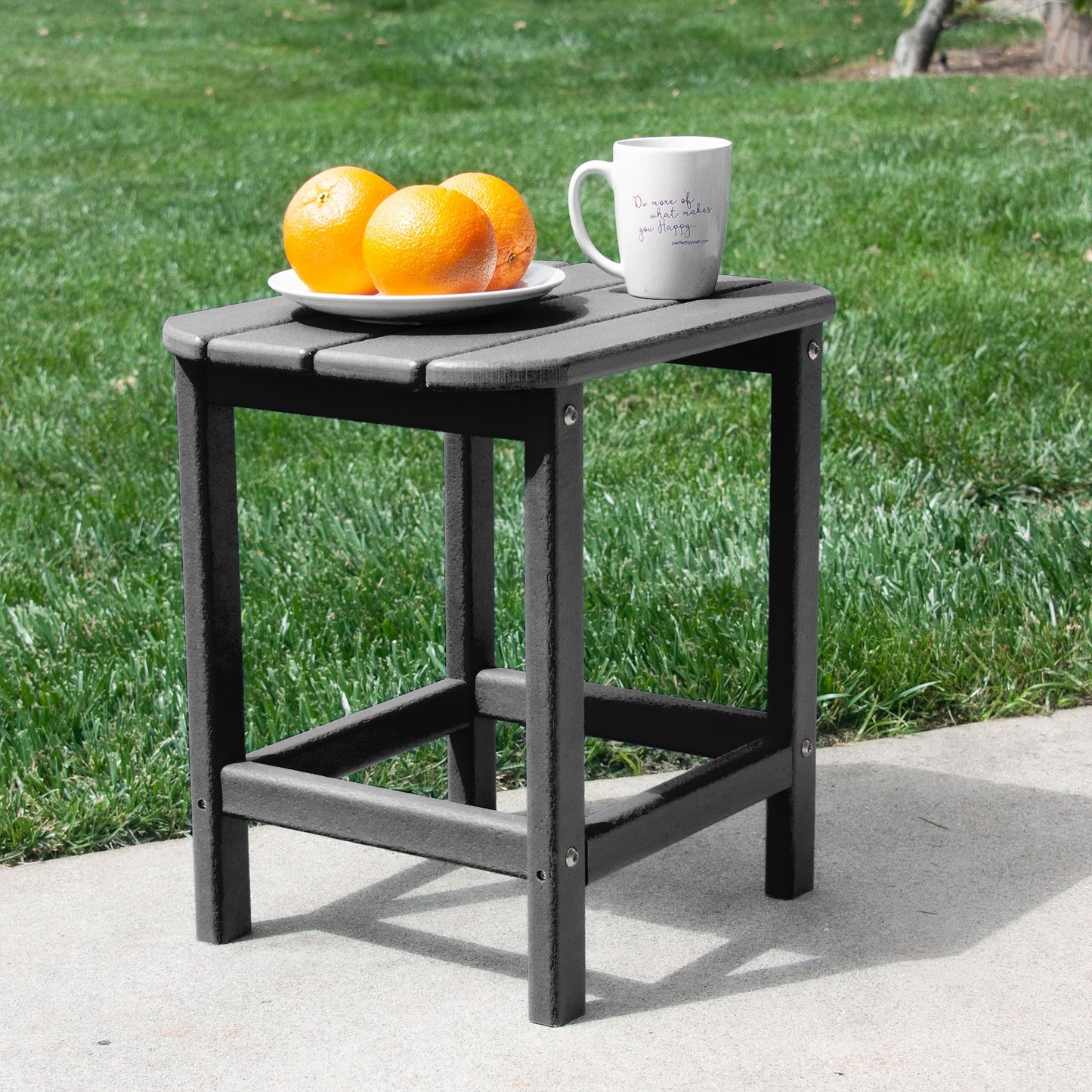 PolyTEAK Compact Side Table by ResinTeak