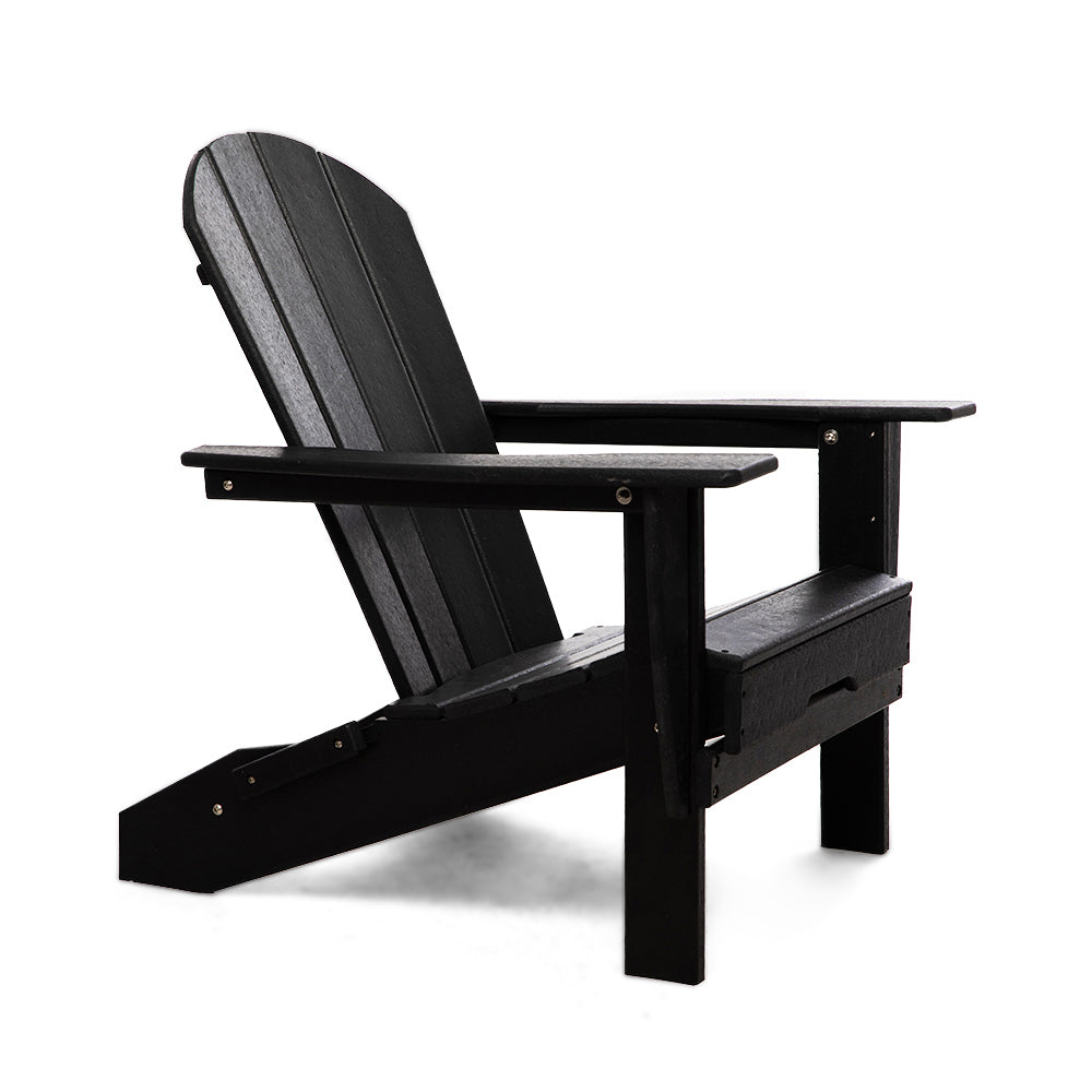 PolyTEAK Heritage Folding Adirondack Chair by ResinTEAK