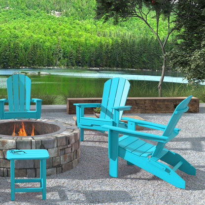 PolyTEAK Heritage Folding Adirondack Chair by ResinTEAK