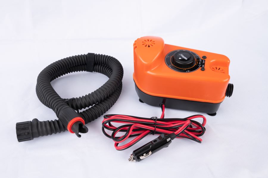 Sea Eagle BP12 Auto-stop Single-stage (Orange) Electric Pump with Accessory Plug