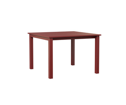 Berlin Gardens Berkley Poly Expandable Square Table Dining Height