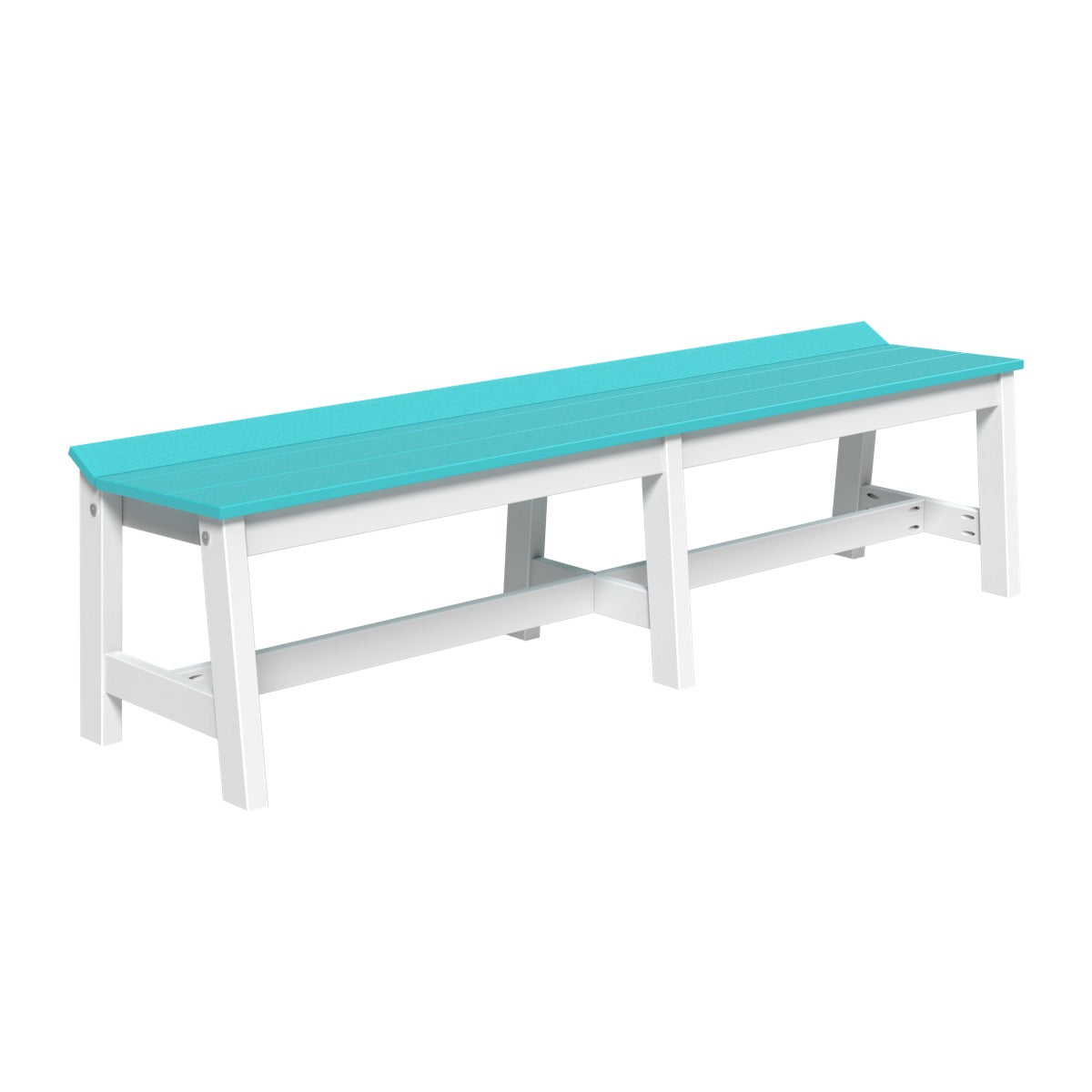 LuxCraft Poly 72" Cafe Dining Bench