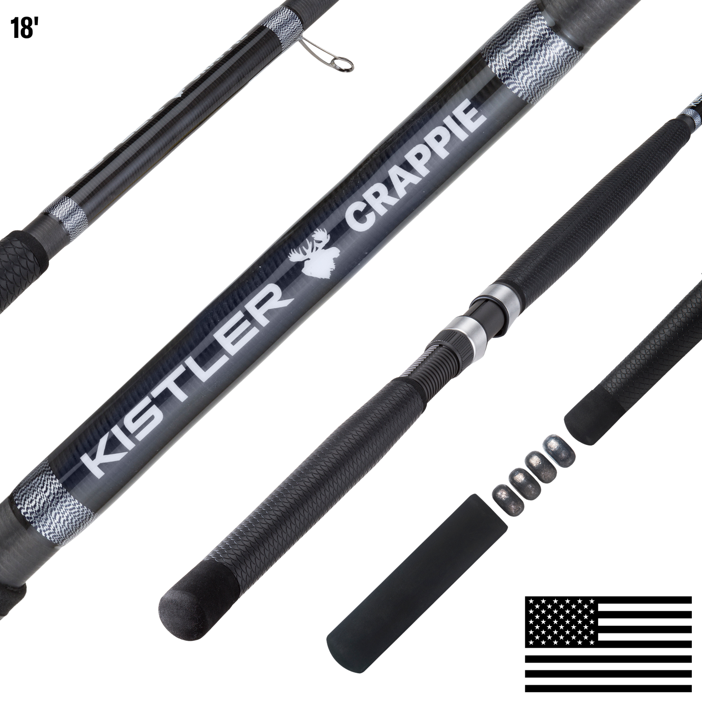 KISTLER Big Game Crappie Pole