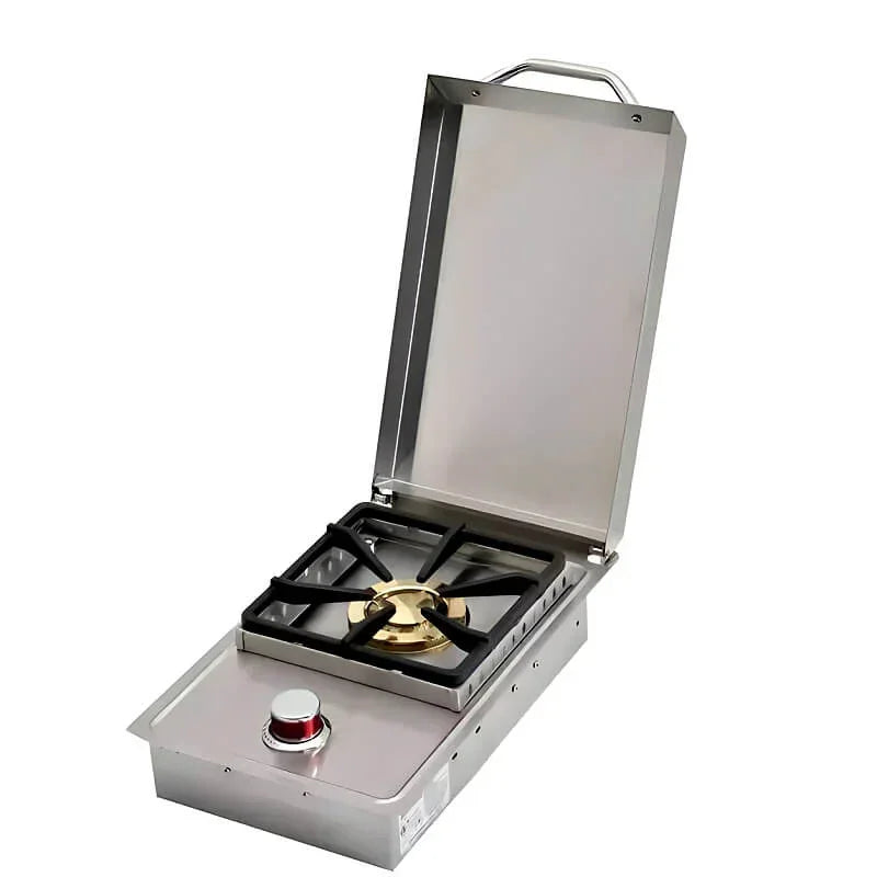 Cal Flame Malibu Q 8 Ft. L-Shaped BBQ Grill Island - BBK-830