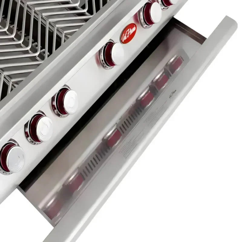 Cal Flame Convection 40 Inch 5 Burner Built In Grill