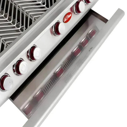 Cal Flame Convection 40 Inch 5 Burner Built In Grill