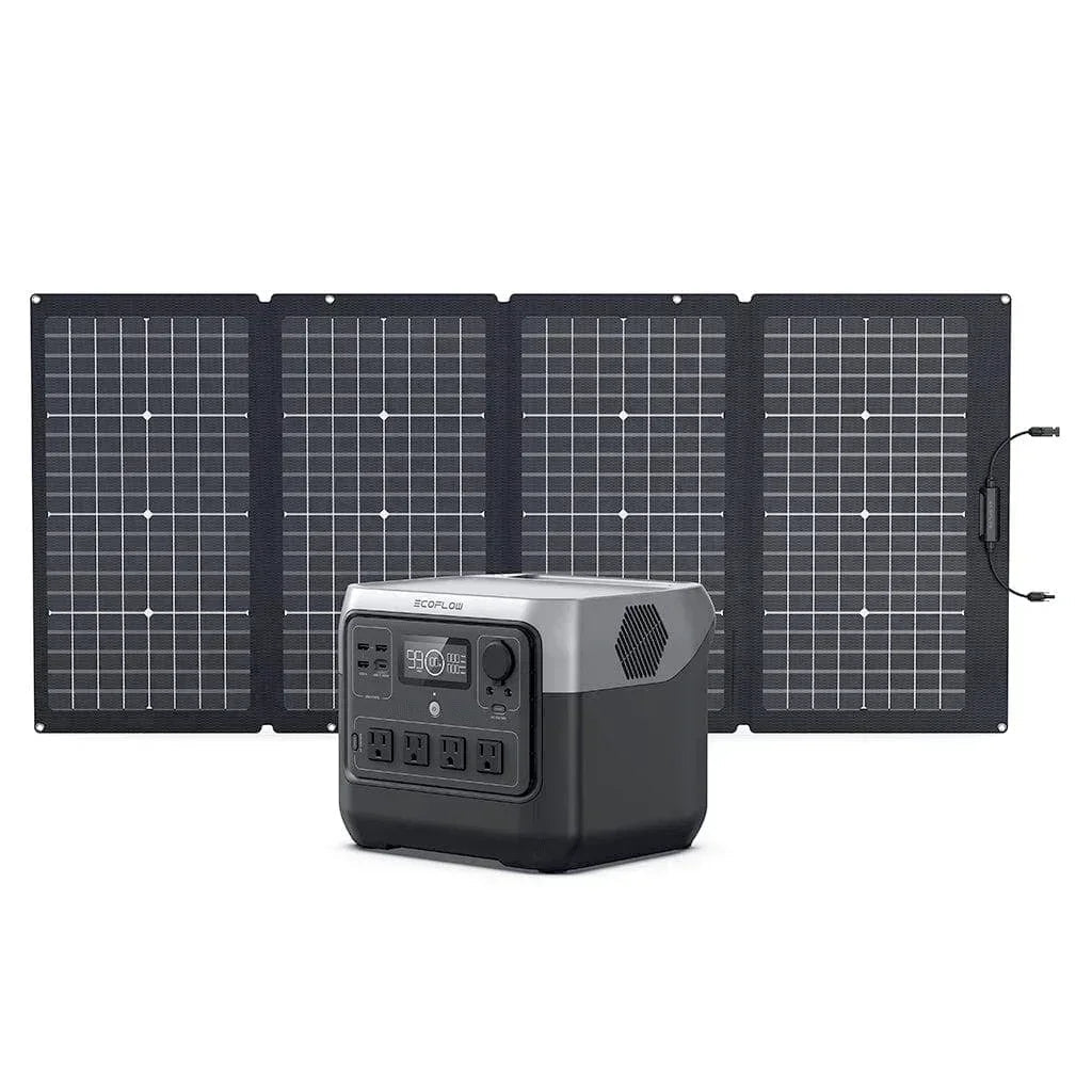 EcoFlow RIVER 2 Pro + 1*220W Portable Solar Panel