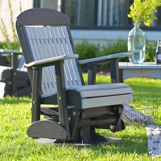 LuxCraft 2' Classic Swivel Glider