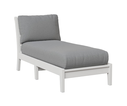 Berlin Gardens Classic Terrace Armless Chaise Lounge Group A Fabric