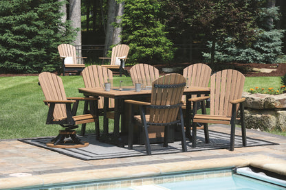 Berlin Gardens Comfo Back Poly Adirondack Dining Chair