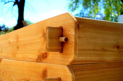 Timberlane Gardens Raised Garden Bed Kit Double Deep (Two 2x3) Select Cedar