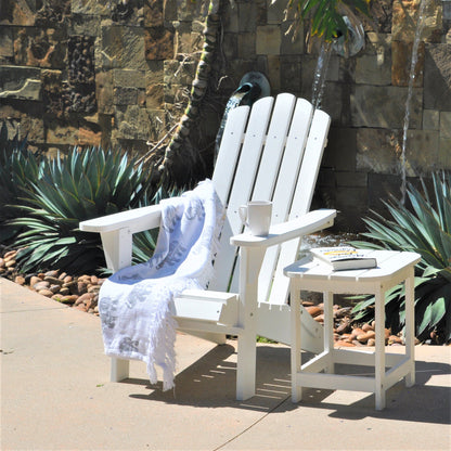 PolyTEAK Classic Folding Adirondack Chair