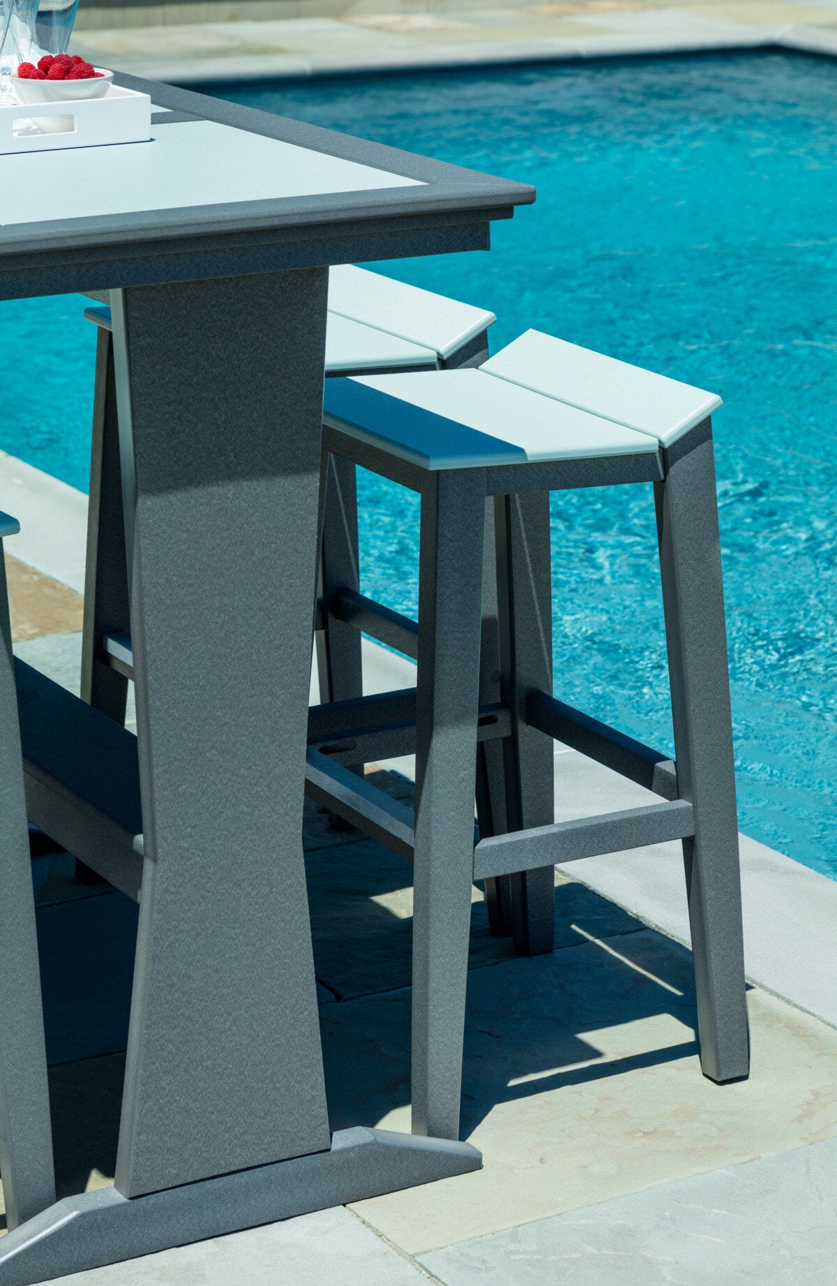 Seaside Casual Poly SYM Bar Stool