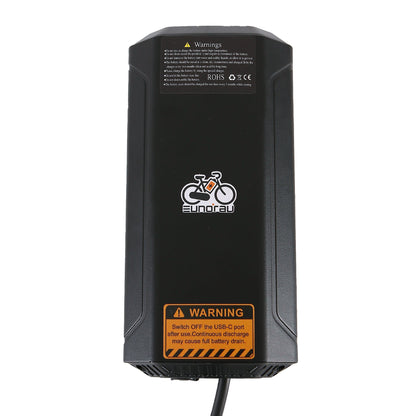 EUNORAU 48V5AH Secondary Ebike Battery with Type-C Port