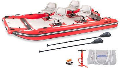 Sea Eagle FastCat14 Catamaran Pontoon Deluxe Package