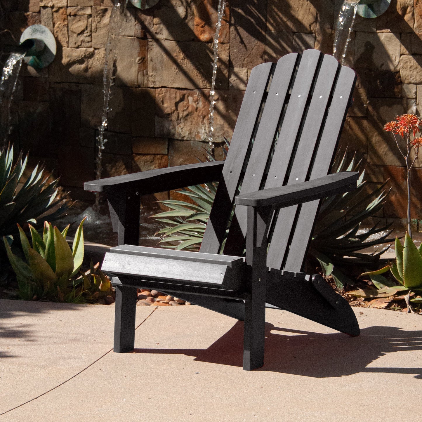 PolyTEAK Classic Folding Adirondack Chair