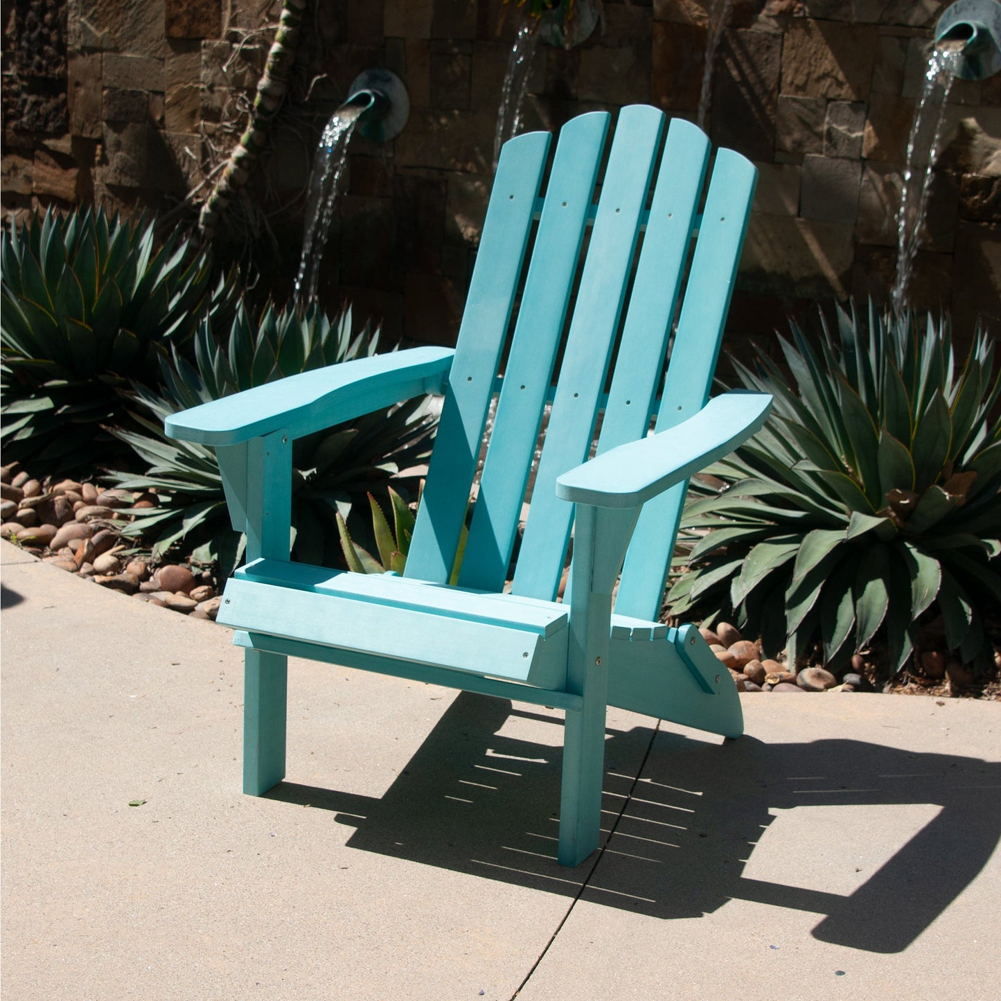 PolyTEAK Classic Folding Adirondack Chair