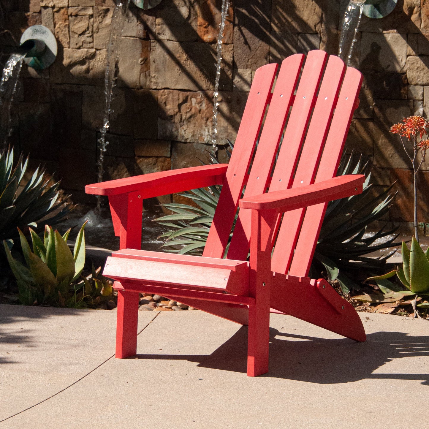 PolyTEAK Classic Folding Adirondack Chair