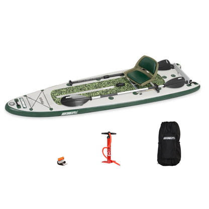 Sea Eagle FishSUP 126 Swivel Seat Fishing Rig Package