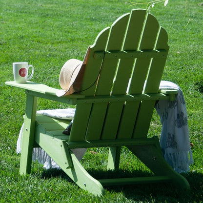 PolyTEAK New Tradition Folding Adirondack Chair by ResinTeak