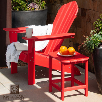 PolyTEAK Compact Side Table by ResinTeak