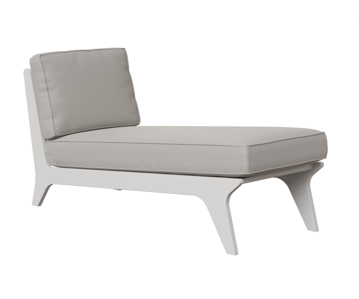 Berlin Gardens Hartley Poly Chaise Hartley Cushion Group B Fabric