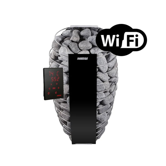 Turku Finnish Barrel Sauna with Terrace and WiFi Heater - Finnish Sauna Builders