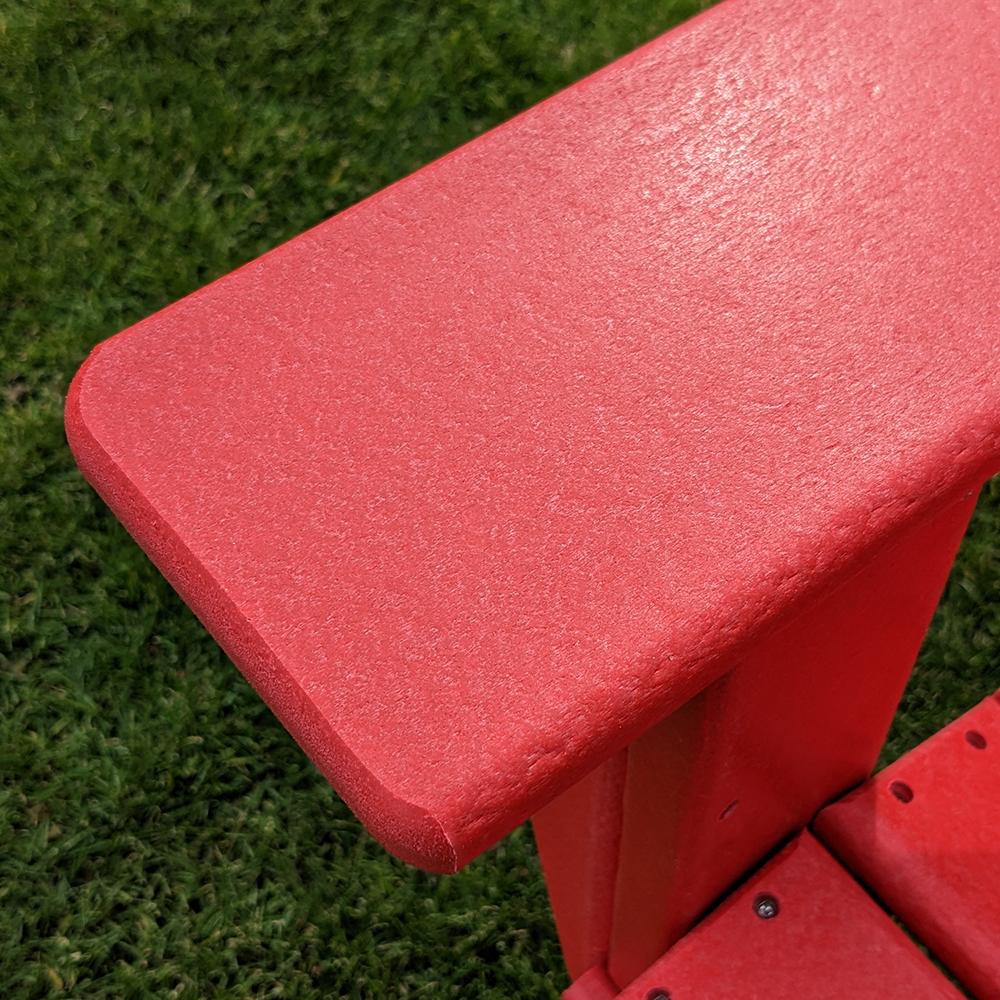 PolyTEAK Heritage Folding Adirondack Chair by ResinTEAK