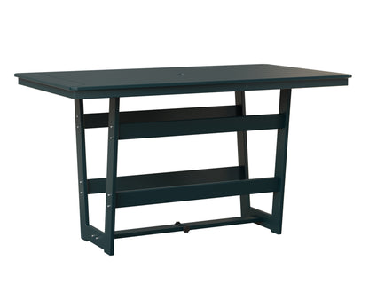 Berlin Gardens Hudson Poly Rectangle Table Bar Height