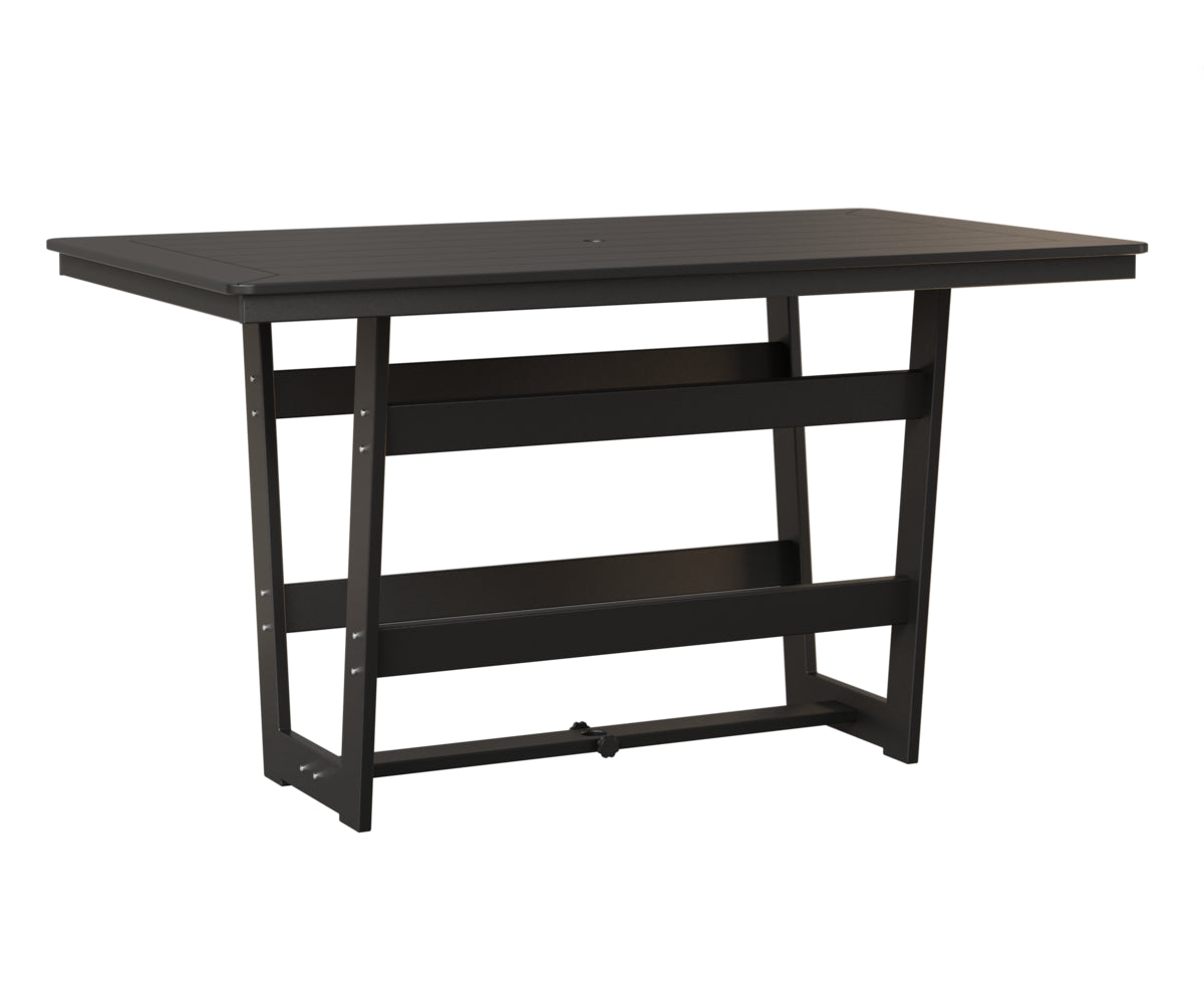 Berlin Gardens Hudson Poly Rectangle Table Bar Height