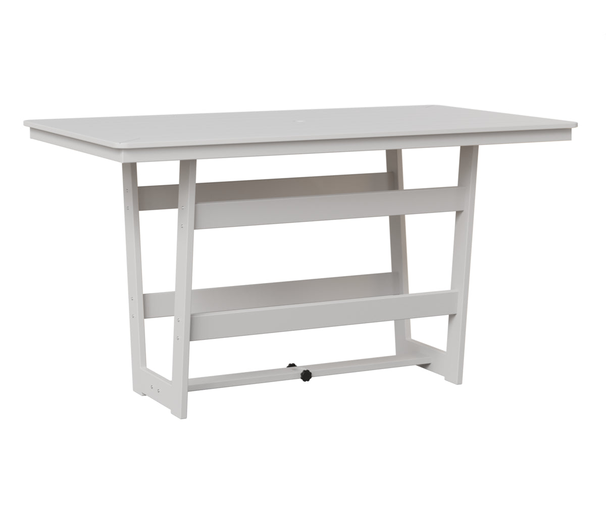 Berlin Gardens Hudson Poly Rectangle Table Bar Height