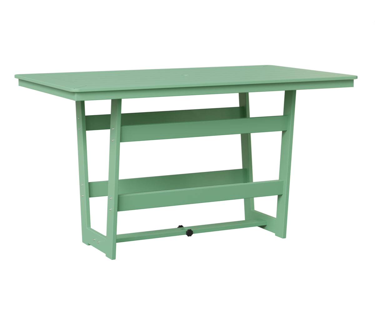 Berlin Gardens Hudson Poly Rectangle Table Bar Height