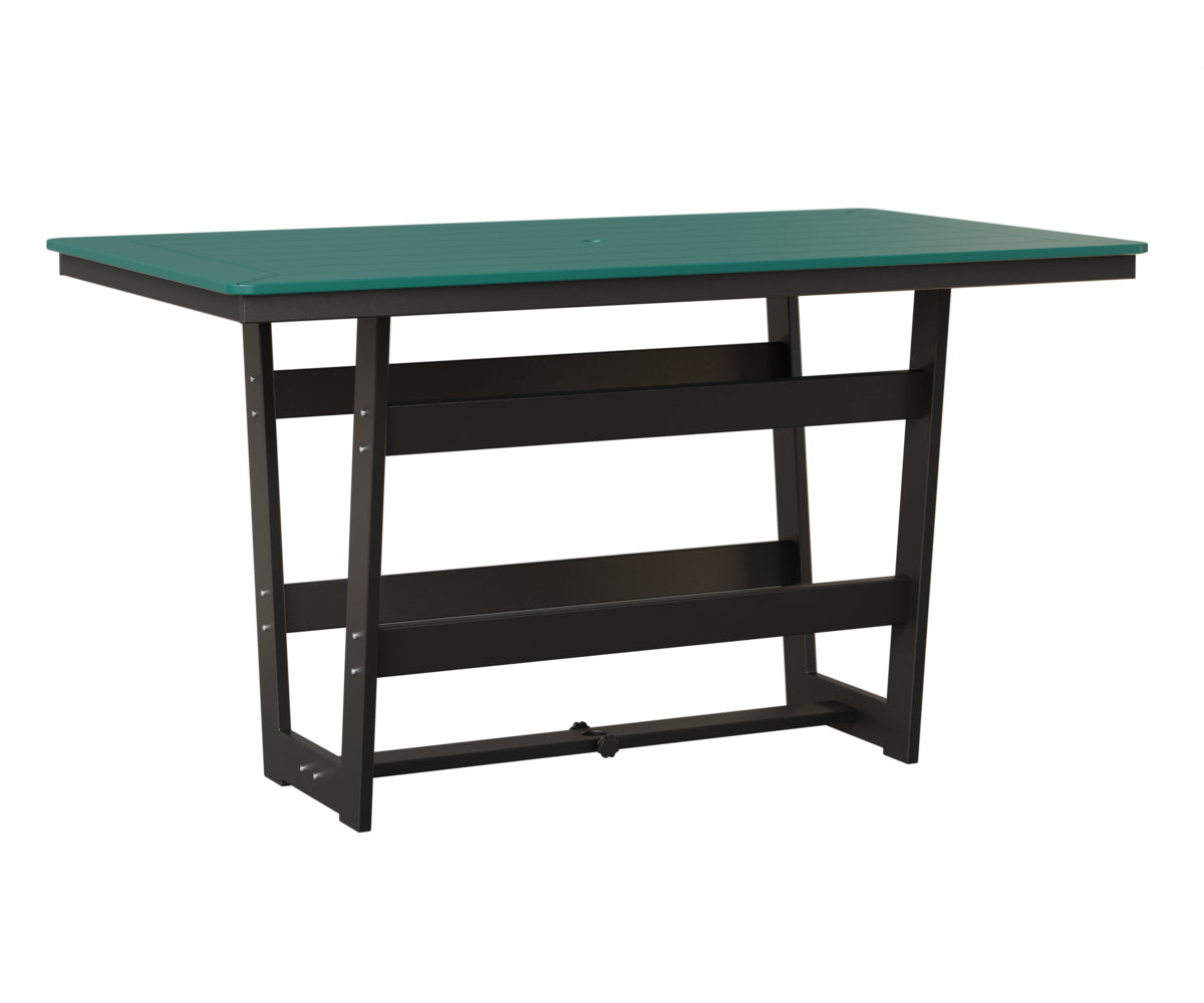 Berlin Gardens Hudson Poly Rectangle Table Bar Height