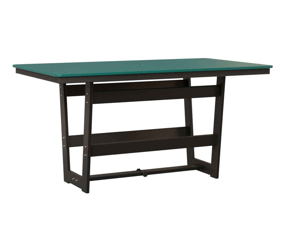 Berlin Gardens Hudson Poly Rectangle Table Counter Height