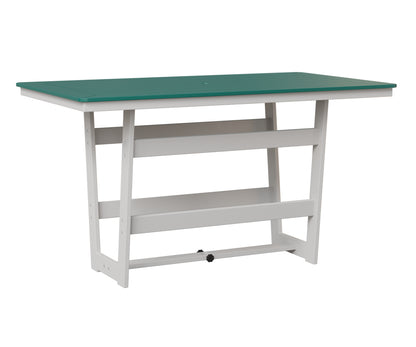 Berlin Gardens Hudson Poly Rectangle Table Bar Height