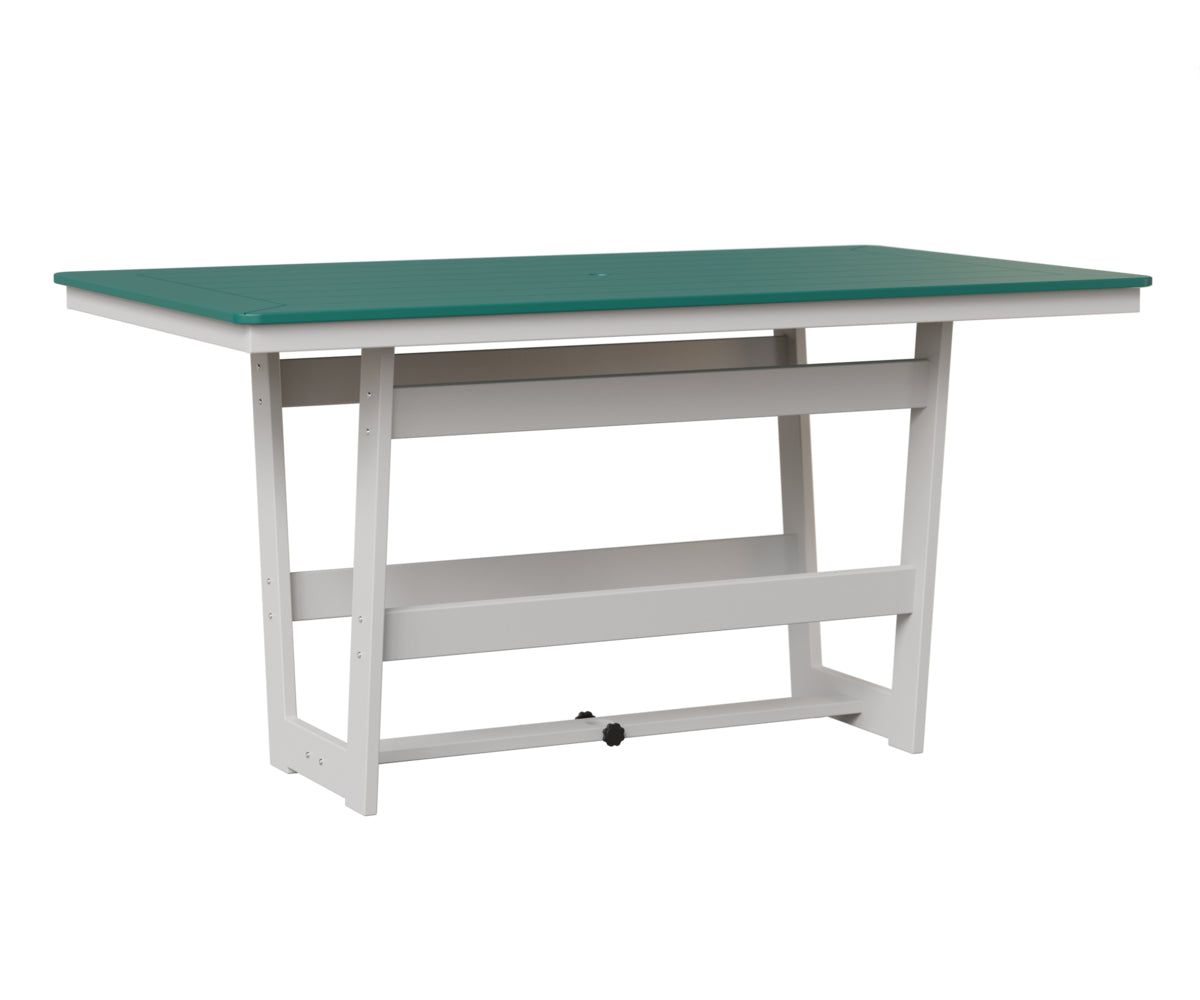 Berlin Gardens Hudson Poly Rectangle Table Counter Height