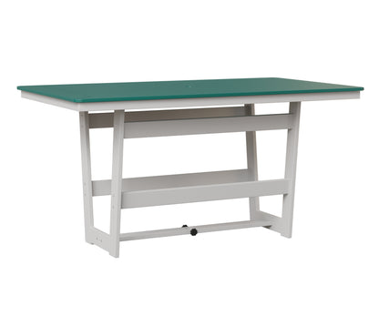 Berlin Gardens Hudson Poly Rectangle Table Counter Height