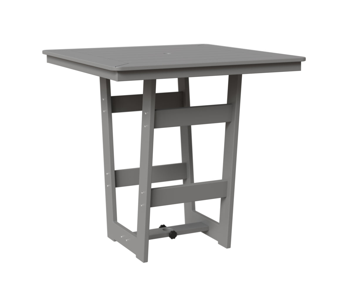 Berlin Gardens Hudson Poly Square Table Bar Height