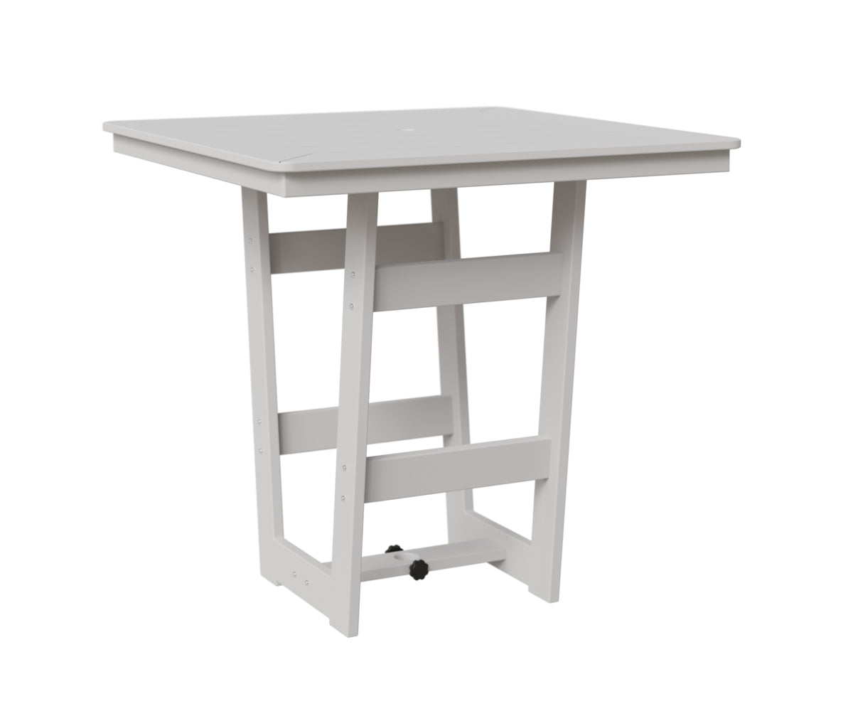 Berlin Gardens Hudson Poly Square Table Bar Height