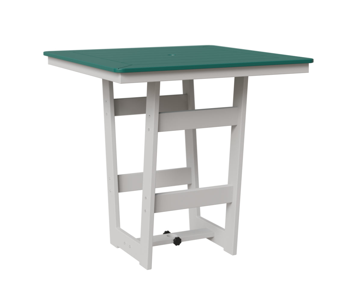 Berlin Gardens Hudson Poly Square Table Bar Height