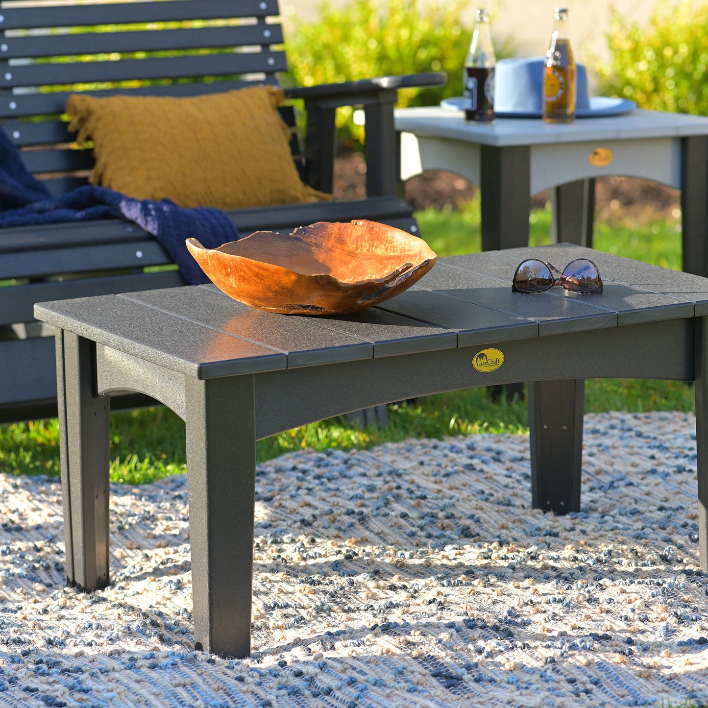 LuxCraft Poly Island Coffee Table