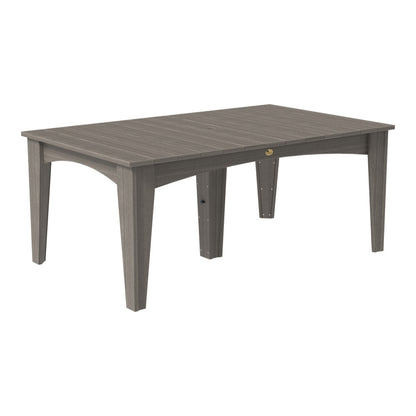 LuxCraft Poly 44" x 72" Island Dining Rectangle Table