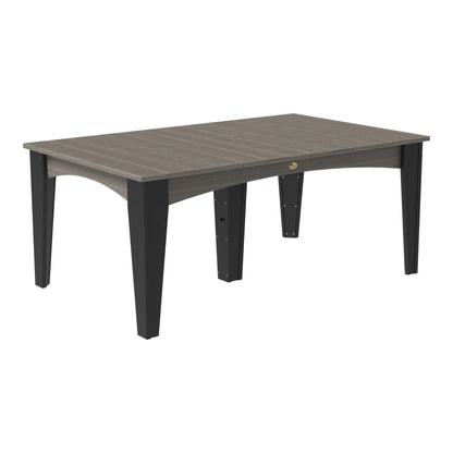 LuxCraft Poly 44" x 72" Island Dining Rectangle Table