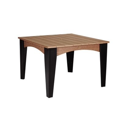 LuxCraft Poly 44" Island Dining Square Table