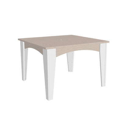 LuxCraft Poly 44" Island Dining Square Table