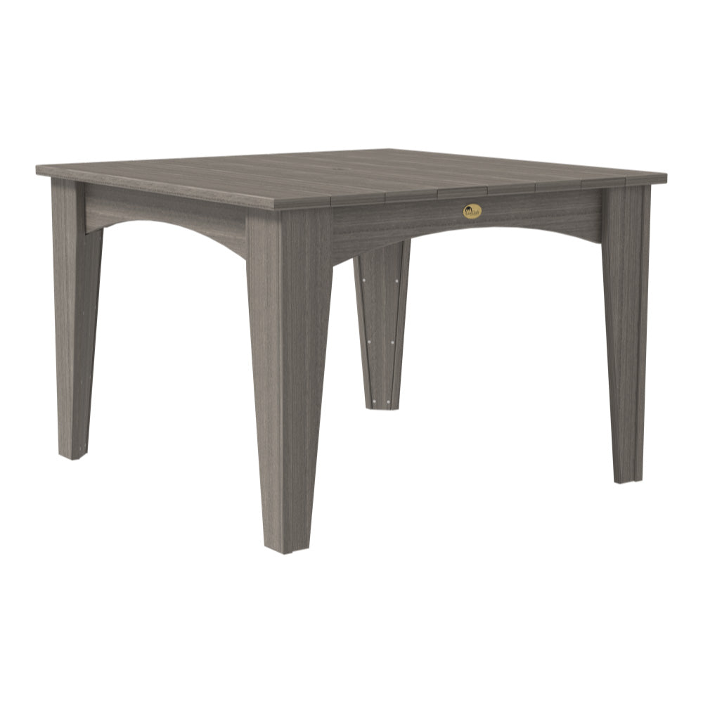 LuxCraft Poly 44" Island Dining Square Table