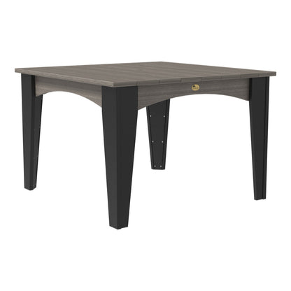 LuxCraft Poly 44" Island Dining Square Table