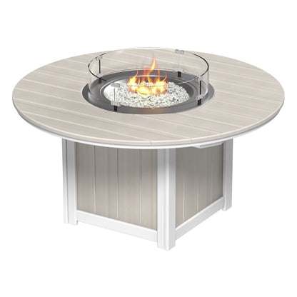 LuxCraft Poly Lumin Fire Table 60″ Round