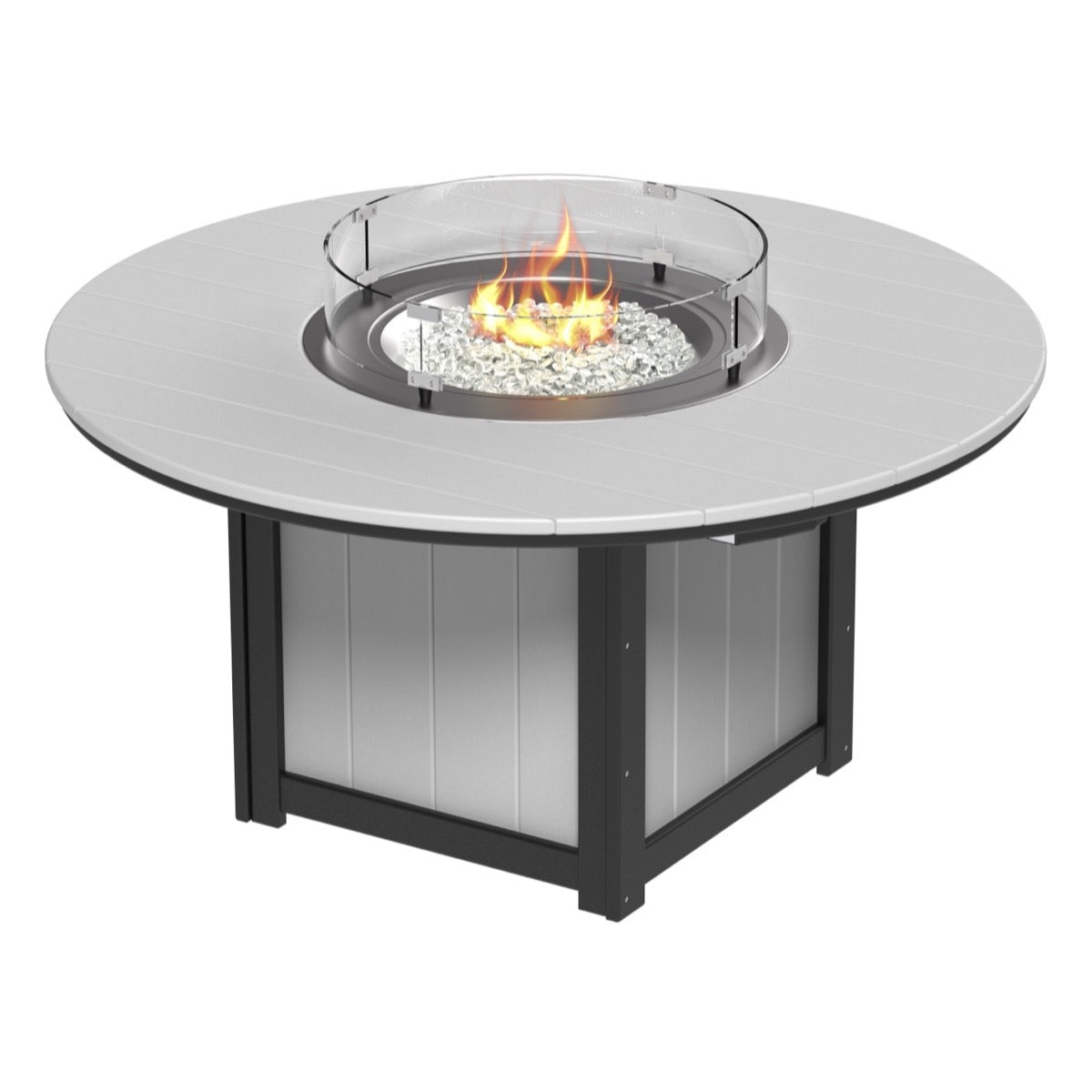 LuxCraft Poly Lumin Fire Table 60″ Round