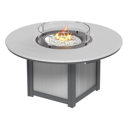 LuxCraft Poly Lumin Fire Table 60″ Round